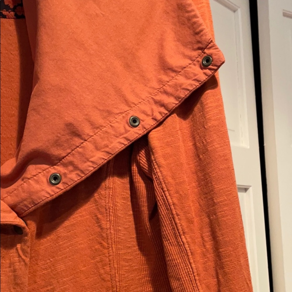 Anthro 100% Cotton Sweater Jacket - Picture 5 of 12